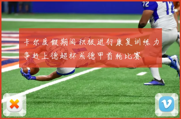 卡尔度假期间积极进行康复训练力争赶上德超杯或德甲首轮比赛